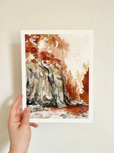 Load image into Gallery viewer, "By The Waterfall" Print on Paper
