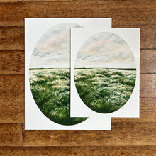 Load image into Gallery viewer, "Field, Flower & Sky" Print on Paper