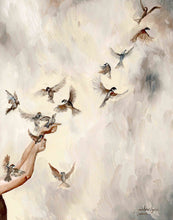 Load image into Gallery viewer, "His Eye Is On The Sparrow" Print on Paper