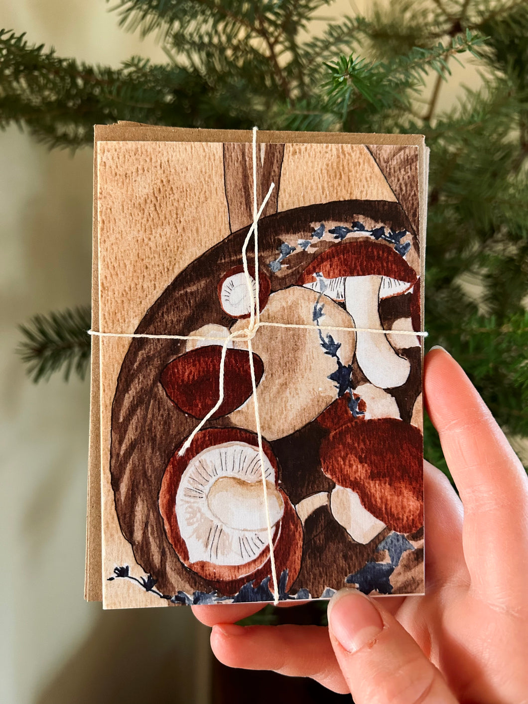 Cards - Mushroom Basket
