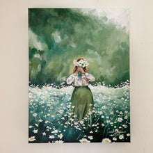 Load image into Gallery viewer, Girl With Flowers: In The Forest
