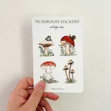 Load image into Gallery viewer, Mushroom Sticker Sheet
