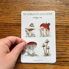 Load image into Gallery viewer, Mushroom Sticker Sheet
