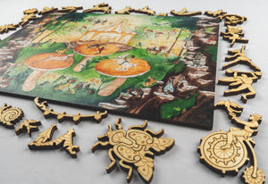 The Fairy Circus Wooden Puzzle
