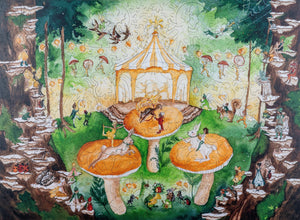 The Fairy Circus Wooden Puzzle