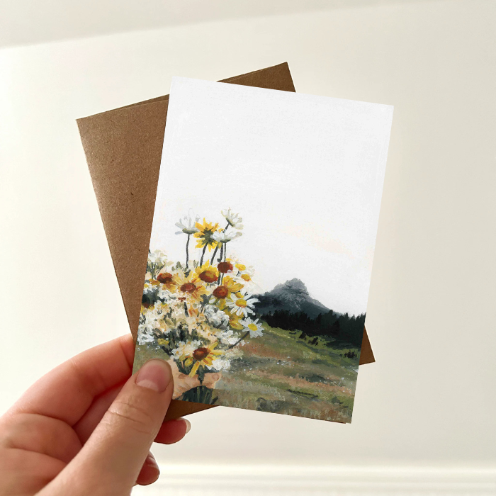 Cards - Castle Mountain Bouquet