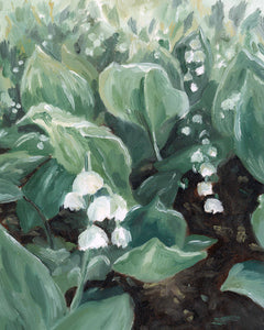 "Lily of the Valley" Print on Paper